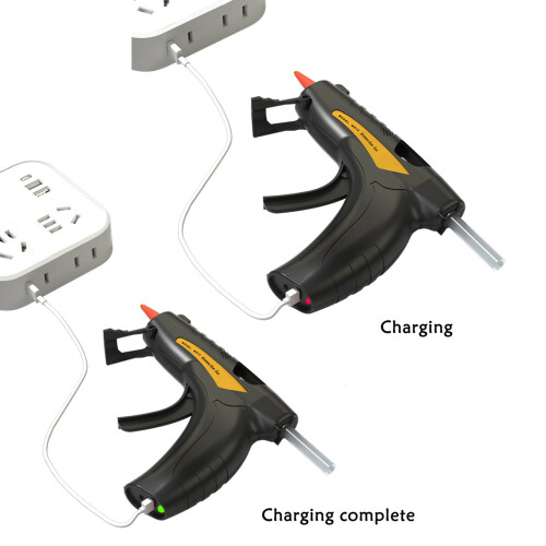 USB-Lithium-Hot-Melt-Kleber-Pistole 50 Stk. 2