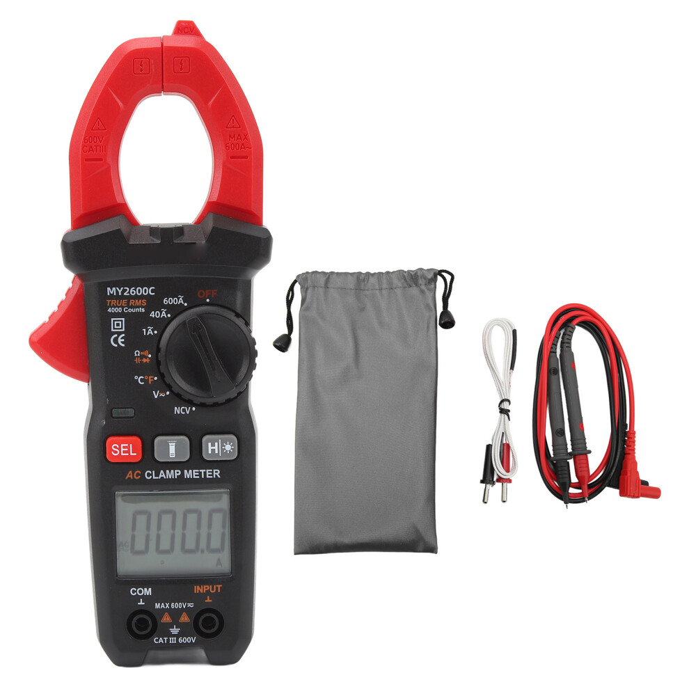 Digital Clamp Meter Multifunctional Ac Dc Voltmeter Smart Auto Ncv 323163324104
