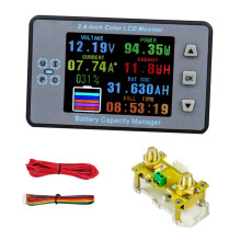 2,4 Zoll Farb-LCD-Kolometer für EV/RV-Batterie bidirektional