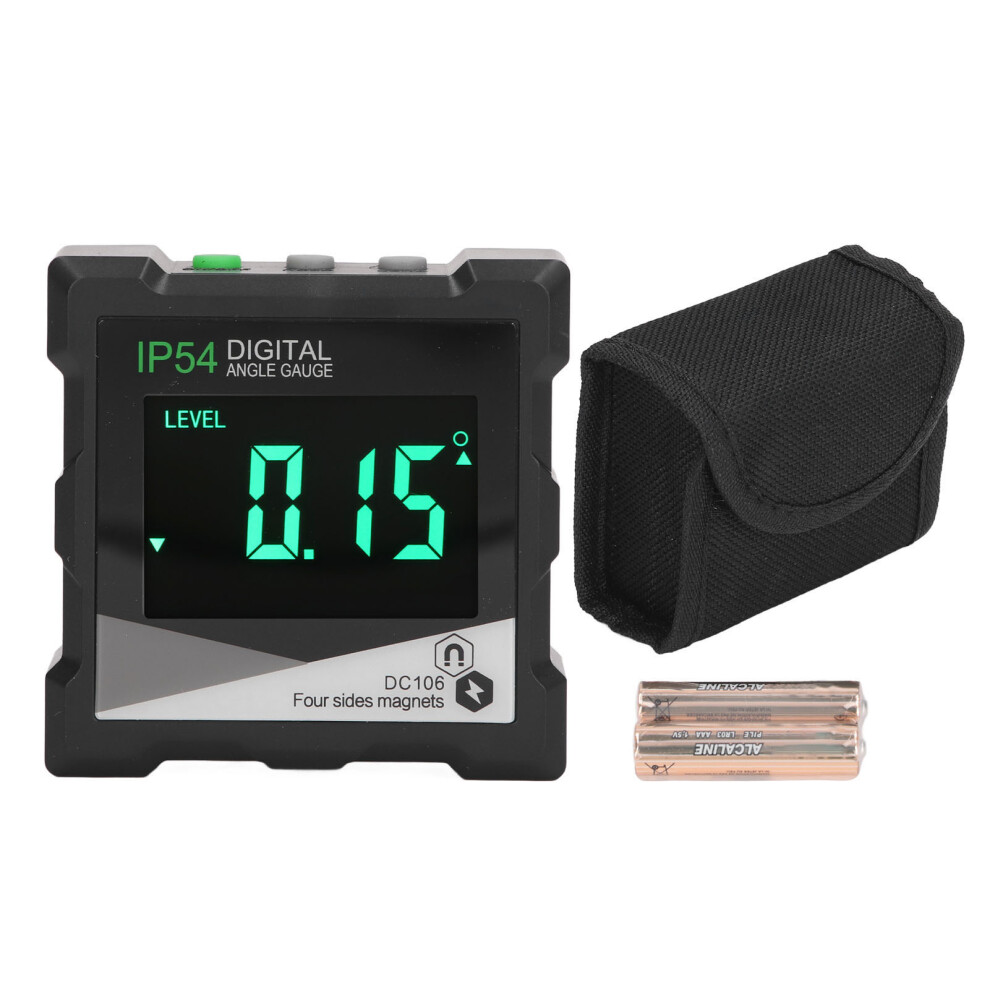 Digital Angle Gauge 4X90 Lcd Backlit Ip54 Inclinometer 323163324159