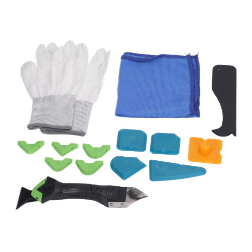 Silicone Grout Removal Tool Stainless Steel Scraper Kit 1