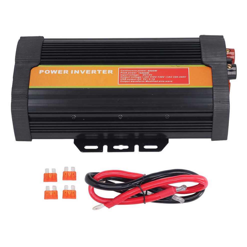 Dc12v To Ac110v 8000W Modified Sine Wave Car Inverter 323163324180