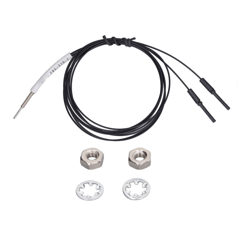 Fiber Optic Sensor Diffuse Reflection Digital Probe with Cable