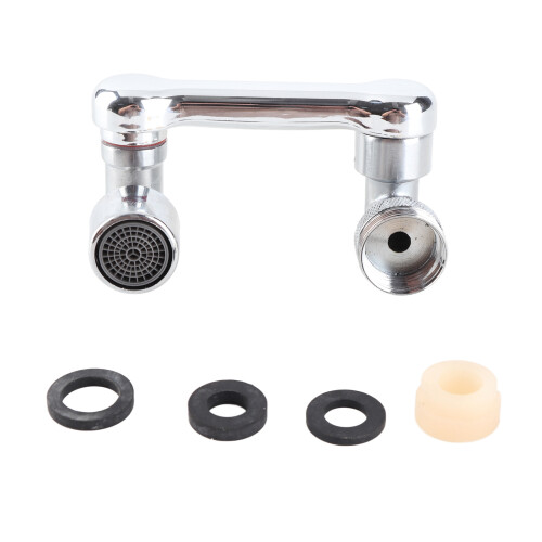 Faucet Extender 1080 Degrees Swivel Splashproof for Bathroom Kitchen