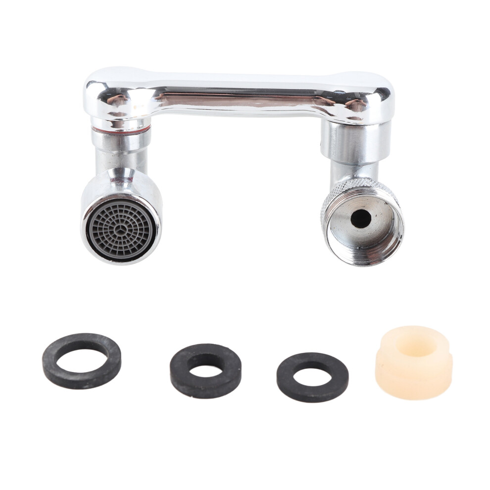 Faucet Extender 1080 Degrees Swivel Splashproof For Bathroom Kitchen 323163320694