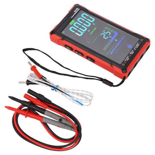Smart Digitalmultimeter Wiederaufladbar Großes Display Hochgenau