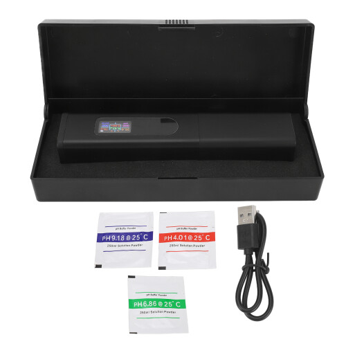 Wasserqualitäts-Tester 5-in-1 pH TDS Temp EC Salz LCD