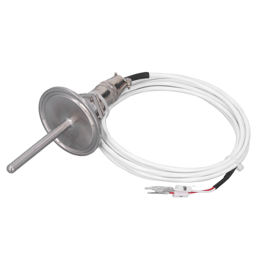 Pt100 Temperature Sensor Detachable 3 Pin Aviation Plug 2M Probe 323163322940