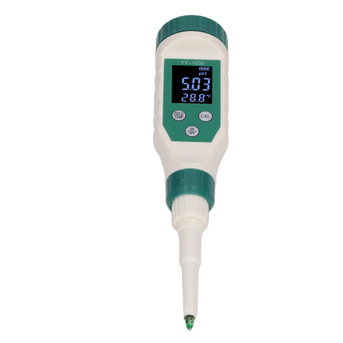 PH-Meter mit LCD-Display und Sonde für Boden/Wasser/Früchte 1