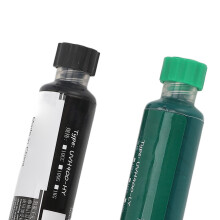 2x UV-Härtungslack PCB BGA Reparatur Schwarz Grün