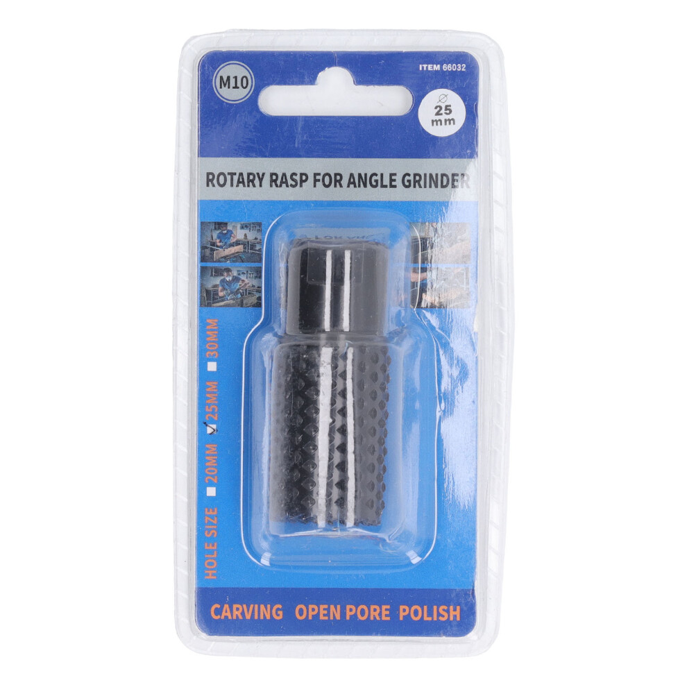 (20Mm/0.8In) M10 Rotary Burr Rasp File Bit 25Mm/1In Wood Carving 323163324500