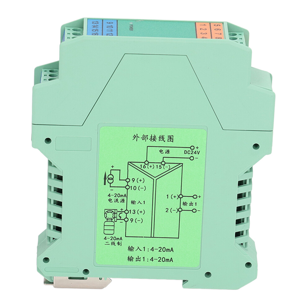 Dc24v Signal Isolator 1In1out 4-20Ma Current Transmitter Plc Din Rail 323163323183