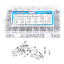 360 Glass Fuses 24 Types 6x30mm/5x20mm Set