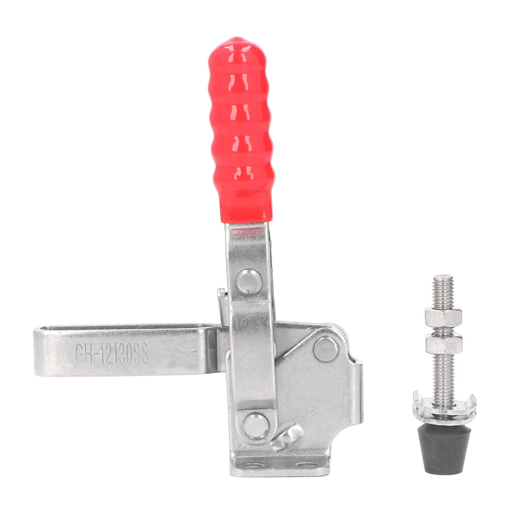 Toggle Clamp 304 Stainless Steel Quick Release Vertical Rubber Tip 323163328225