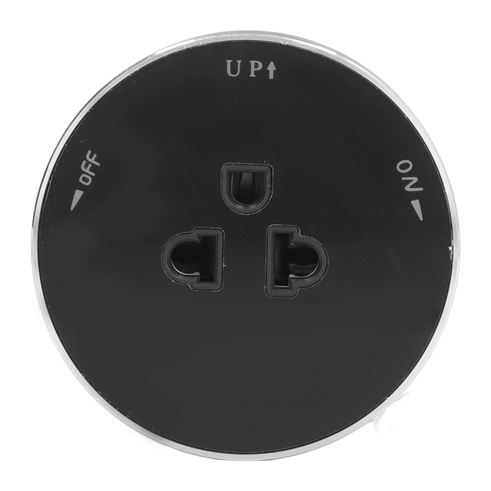Track Socket Removable Outlet Adapter 250V Round With Light 323163318790