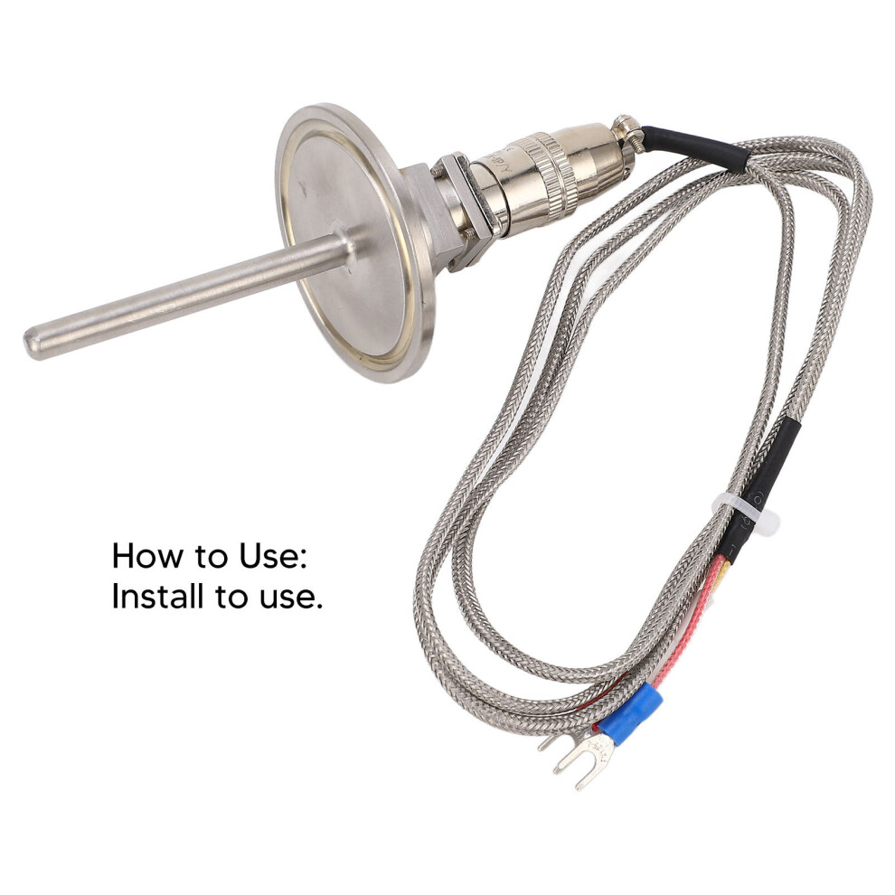 K Type Thermocouple 6mm Ã 60mm L 1m Wire -50 to 1250 Sensor