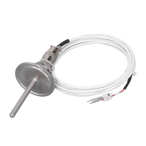PT100 Temperatursensor abnehmbar 3 Pin Stecker 2m Sonde 1