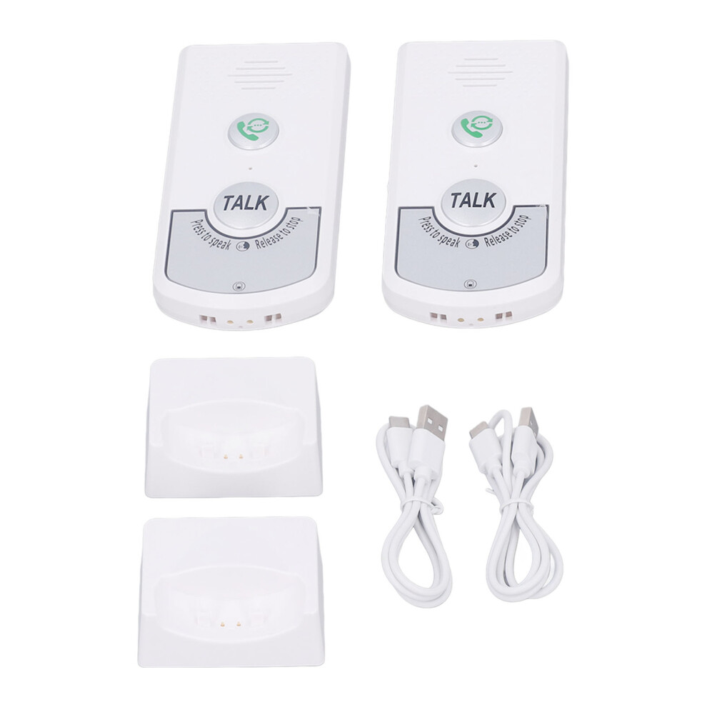 2 Way Wireless Intercom Doorbell Waterproof For Home Classroom 323163329475