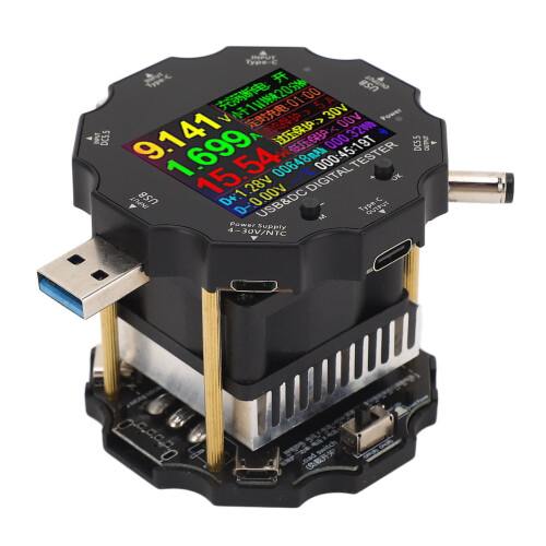 USB-Tester 65W Digital Voltmeter 3.6-32V Strommessgerät 2