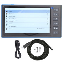 7.0in IPS HD Display Endoscope IP67 Dual Lens Borescope Kit