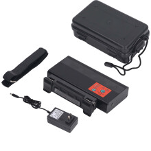 (US Plug 100‑240V) Fusions-Spleißgerät für Glasfaser, 4 Stufen, 100-240V US-Stecker