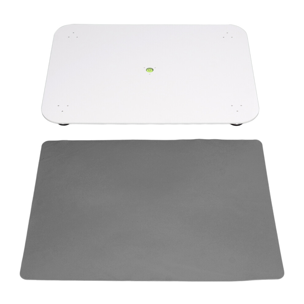 (Grey Pad) Adjustable Leveling Board Acrylic Resin Table 400X300mm Grey Pad 323163328508