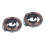 2Pcs Drill Press Return Spring Metal Recoil Feed Quill Coil 2