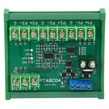 (B500( -40 to +500) DC24V) PT100 RTD Sensor RS485 Hutschiene -40 bis +220C DC24V