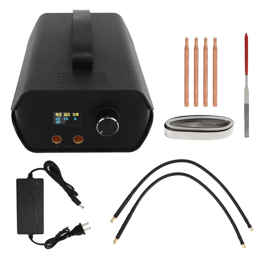 (Us Plug) Portable Spot Welder 0.3Mm Nickel Sheet Welding Machine 240V Us Plug 323163330518