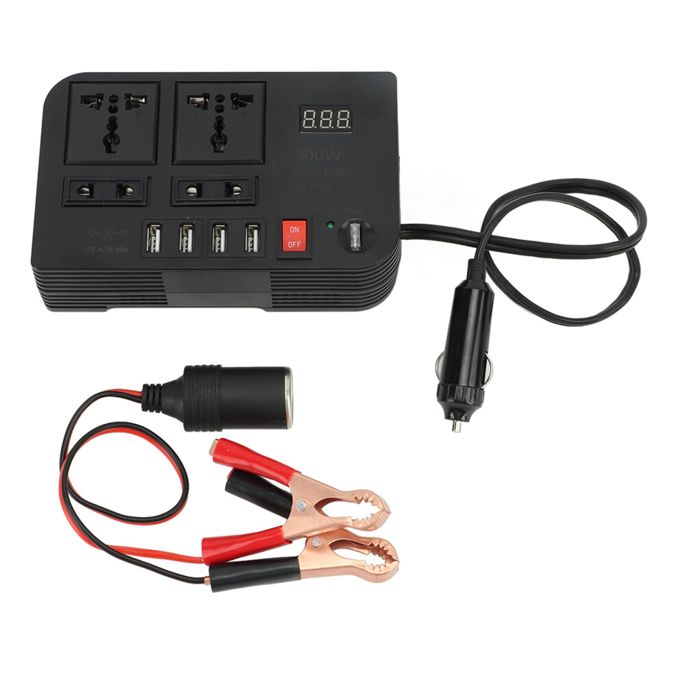 300W 12V Car Inverter 4.1A Usb Multi Protection 323163329673