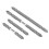 4x Magnetische Schraubendreherbits Doppelkopf Alloy 5