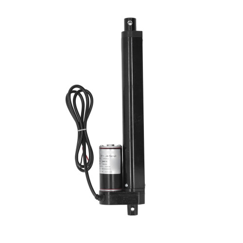 (Linear Actuator Controller Remote Control Kit) Linearer Elektroaktor 1000N 200mm Hub IP65 Schwarz 24V