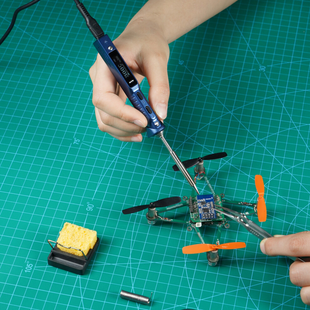 Portable Soldering Station 50-400 Dual Power Dc9-24V Intelligent 323163328744