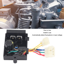 AVR 1 Phase 8 Wire 470MFD 8.5-15KW Generator