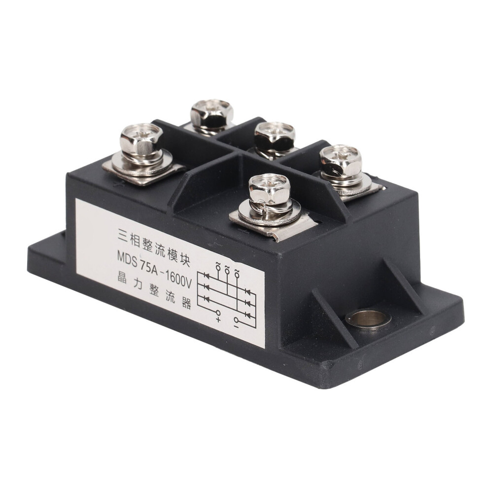3 Phase Bridge Rectifier 75A 5 Terminal 1600V Abs Brass 323163325170