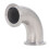 (45) 90 Edelstahl Sanitär-Ellbogen, Rostfrei, 32mm 1