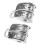 2x Doppelrollenblock M32 Edelstahl 360 drehbar 5