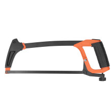 Hacksaw Frame 12in Adjustable Aluminum Alloy Hand Saw Rubber Handle