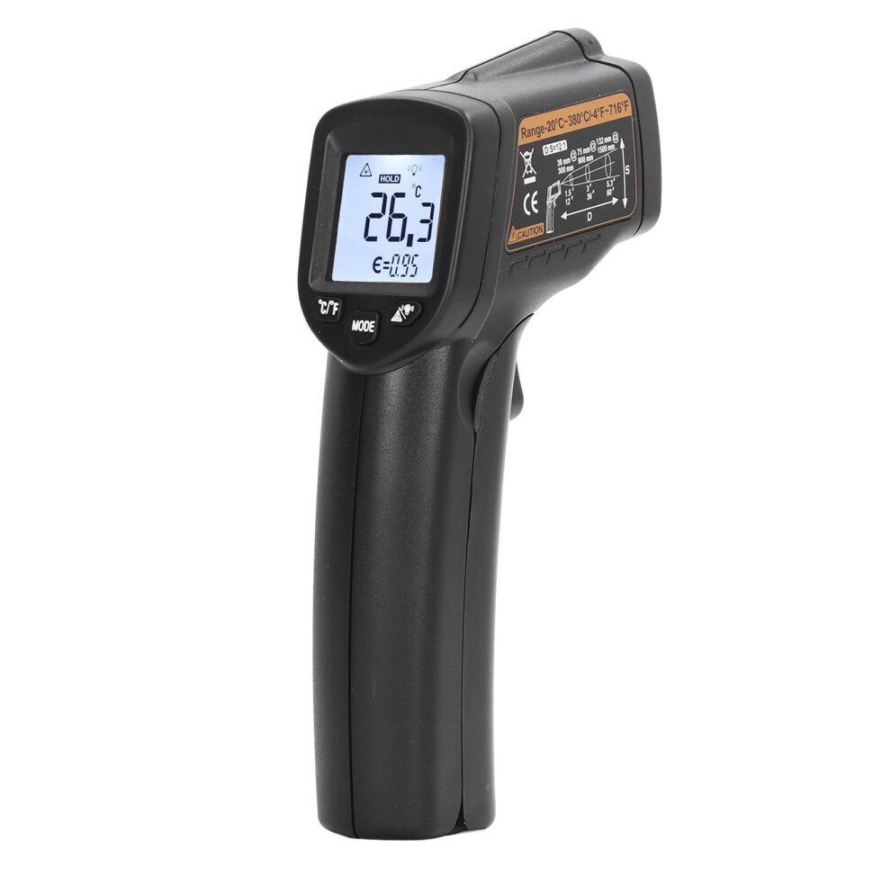 Infrared Thermometer Non-Contact Food Temp 20~380 LCD