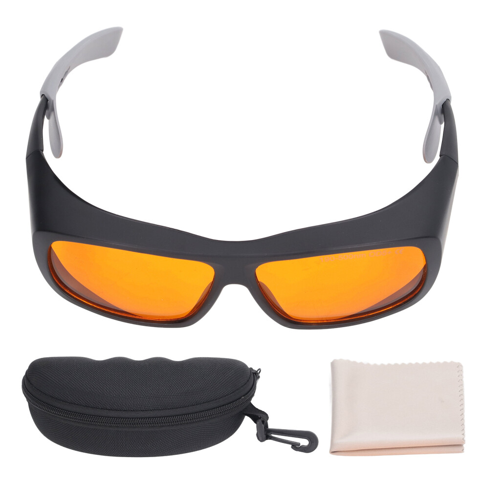 (Black) Laser Glasses Od 5 190-500Nm Eye Protection For Engraving Machines 323163333649