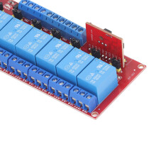 (5V) Universal IR Relaisplatine 10A 8-fach Fernschalter 5V DIY Wireless