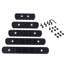 5Pcs Picatinny Rail Sections Nylon 5-13 Slots Replacement