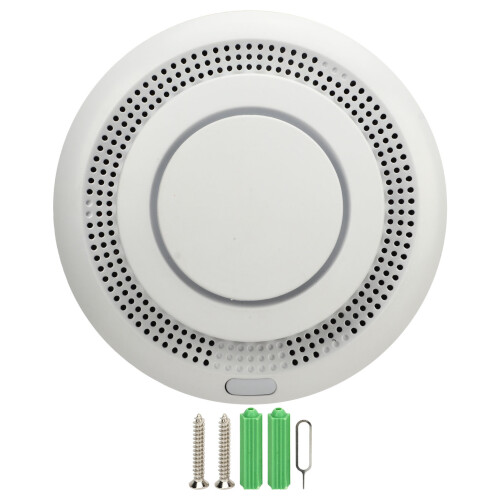 Smoke Detector Zigbee High Volume Fire Alarm Test Low Battery