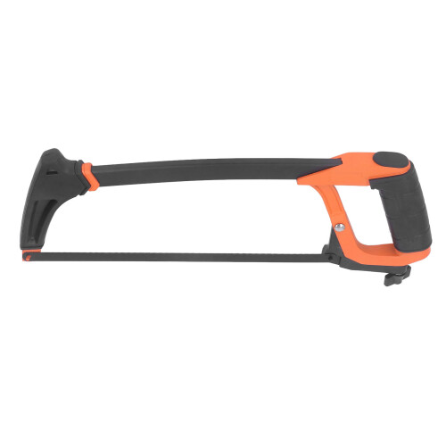Hacksaw Frame 12in Adjustable Aluminum Alloy Hand Saw Rubber Handle 1