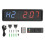 (GXE6T 1.8RG) 1.8in LED Digital Timer Remote Control Countdown Clock 100-240V 1