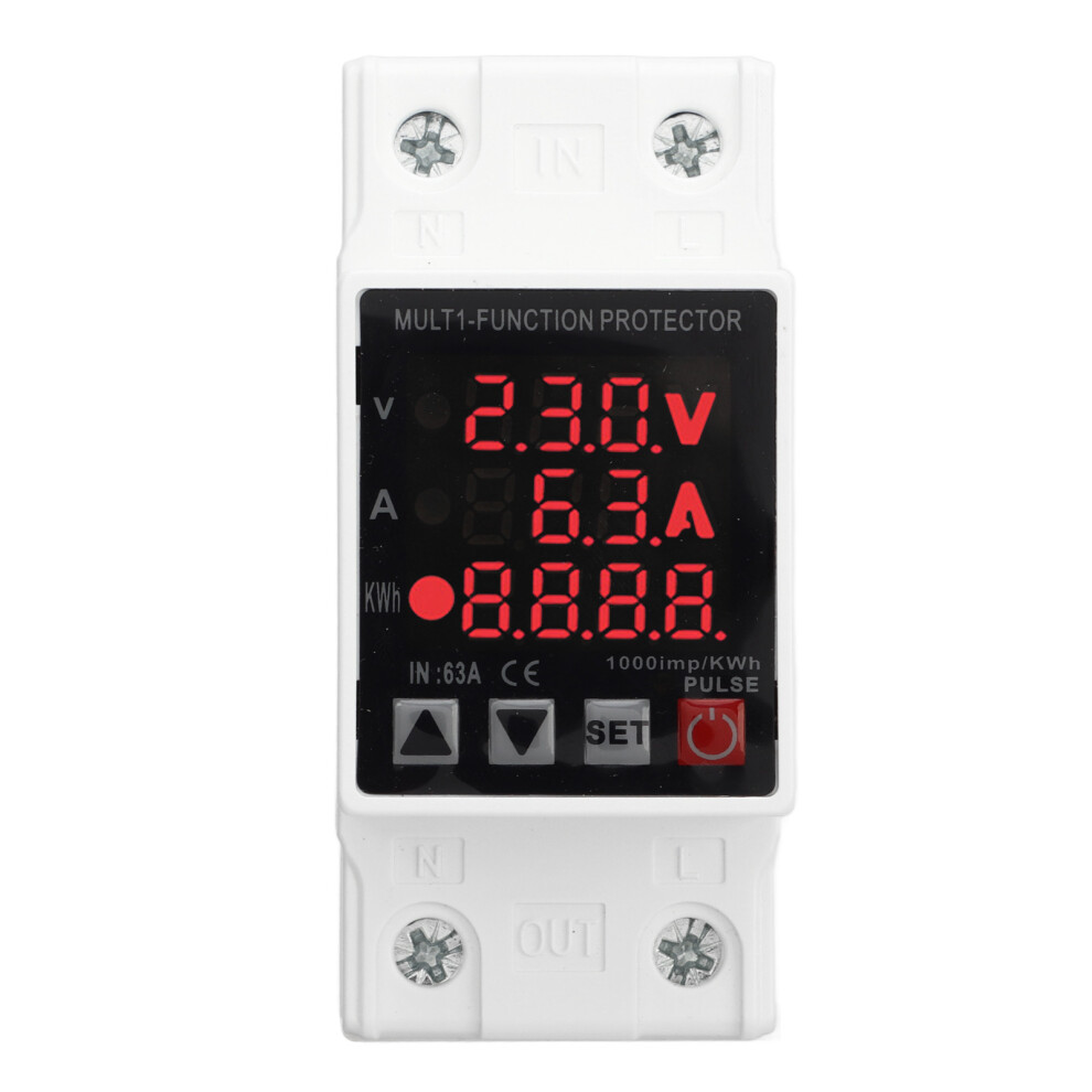 Over Under Voltage Protector Self Resetting 220V 63A 323163321851