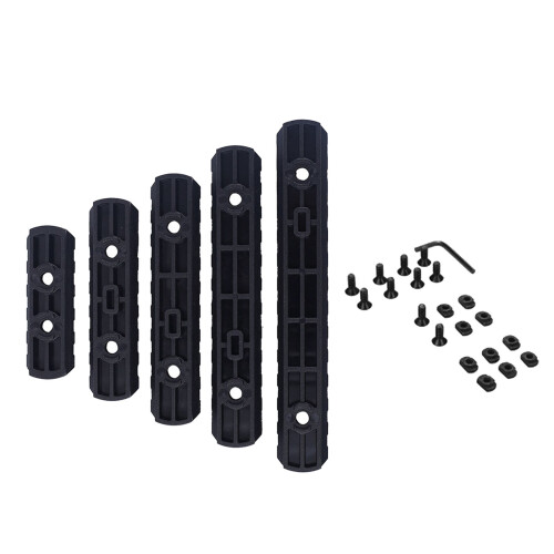5Pcs Picatinny Rail Sections Nylon 5-13 Slots Replacement 2