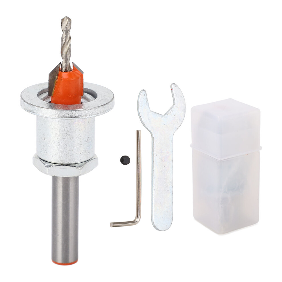 Adjustable Countersink Drill Bit 8Mm Round Shank Woodworking 8X10x3.0 323163324081