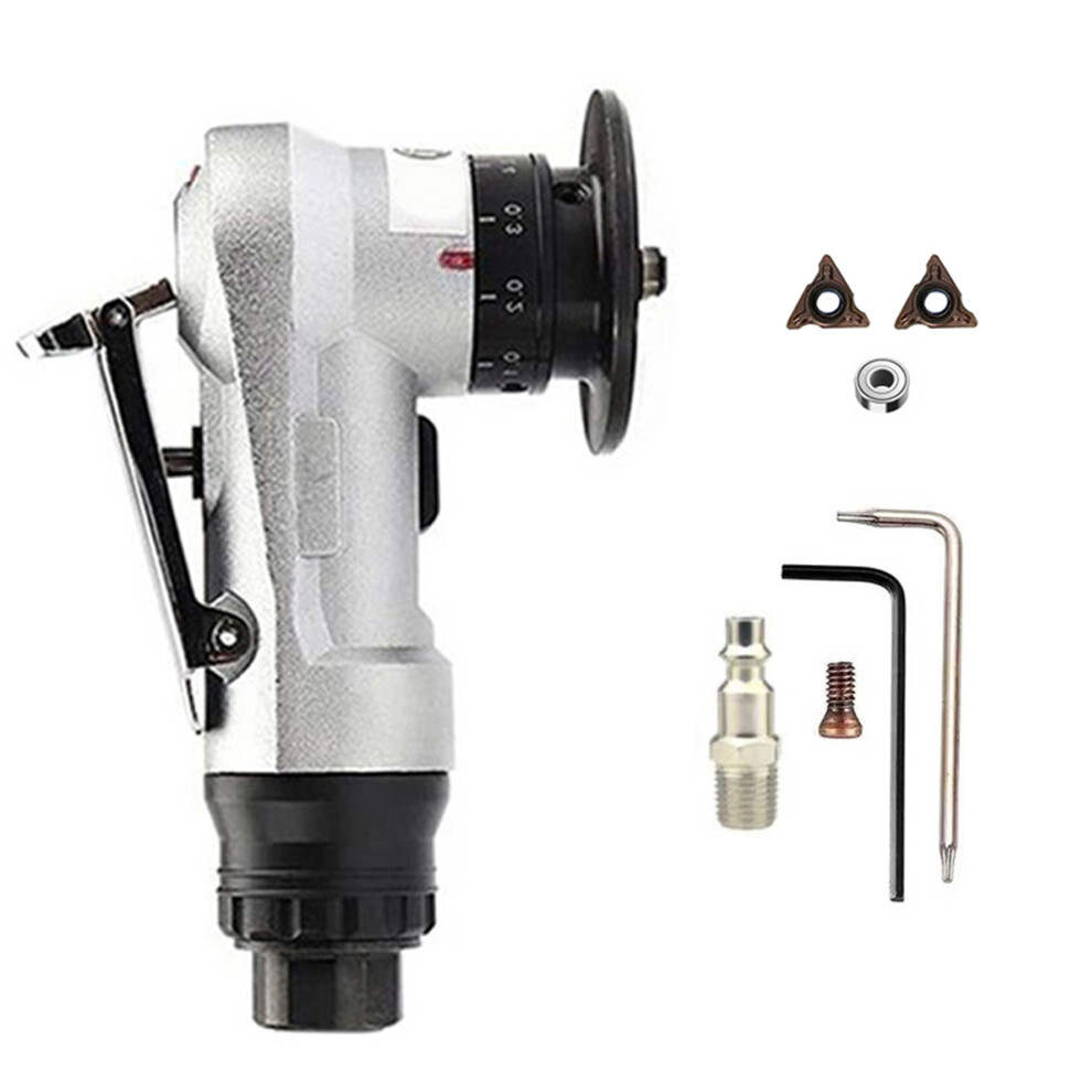 Pneumatic Chamfering Machine Handheld Woodworking Metal Deburring Tool 323163325378