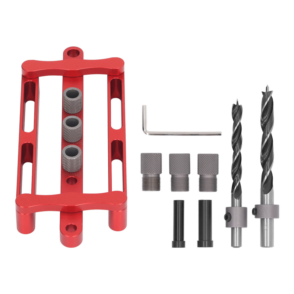 Self Centering Dowel Jig 8Mm 10Mm Hole Punch Locator Aluminum Alloy 323163327235